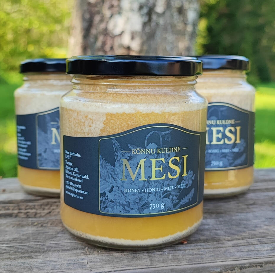 Eesti mesi klaaspurgis otse mesinikult.